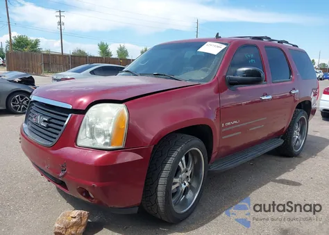 2007 GMC Yukon Slt from USA, damaged, VIN 1GKFK13057R308765